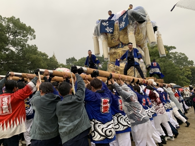 八幡神社】川東地区、川東西部地区の太鼓台によるかきくらべ | 新居浜太鼓祭り 最新情報案内所のニュース | まいぷれ[新居浜市]