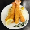 「✨えびフライ定食…¥950-✨(4尾入)。サクサクでぷりぷりのえびフライいかがでしょうか〜(o^∀^o)」