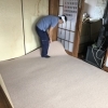 「冷えは足元から。カーペットもお任せ下さい。」
