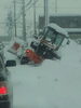 「除雪車すらこの状態(苦笑)」