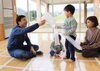 ふくらますと面白い形になったよ。「あそびあむNEWS 【家族あそびの体験「ふくろとあそぶ」紹介】」