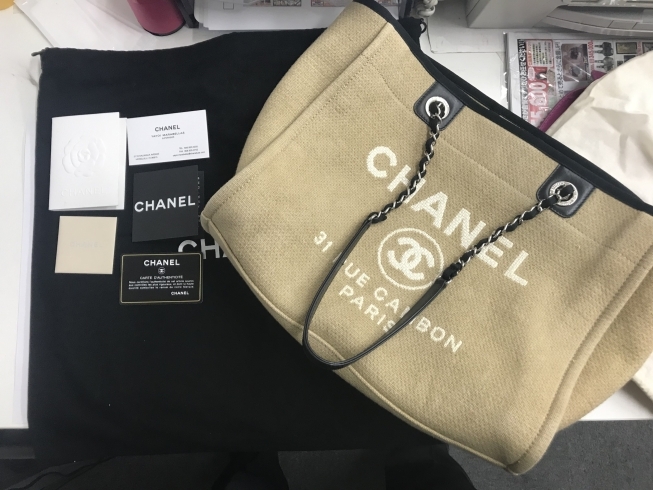 「CHANELトートお買い取り 【おたからや 鶴ヶ峰店 神奈川 高価買取】」