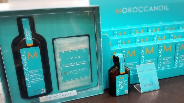 「MOROCCANOIL限定販売中！」