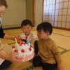 自由遊び・12月生れの誕生日会