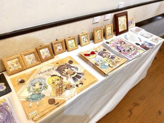 かわいいイラストの展示会 一次創作イラストの作品 グッズ販売 八千代中央駅から徒歩10分 八千代市役所近くの絵画教室 ギャラリー Atelier Gallery Art Seedのニュース まいぷれ 八千代市