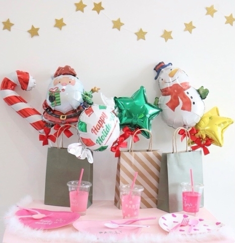 クリスマスパーティーの装飾に 届いてすぐ使えるフォトプロップスのセット Balloon Gift Chicorico バルーン ギフト チコリコ のニュース まいぷれ 出雲