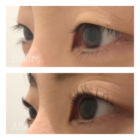 まつ毛カールお客様デザイン♪