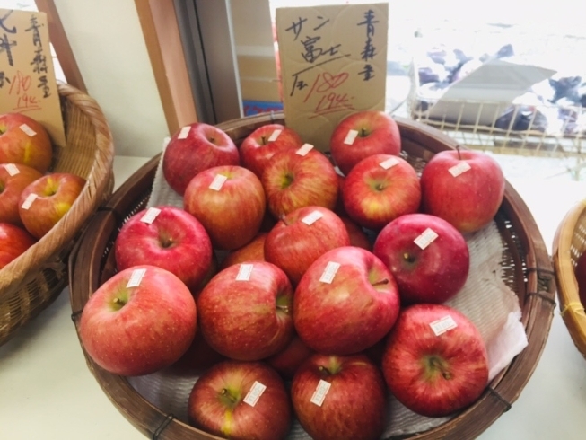 サンふじ「青森県産のりんごが勢ぞろい！【野菜・果物は清武の黒木商店で♪】」