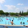 国営昭和記念公園レインボープールのプレオープンデー