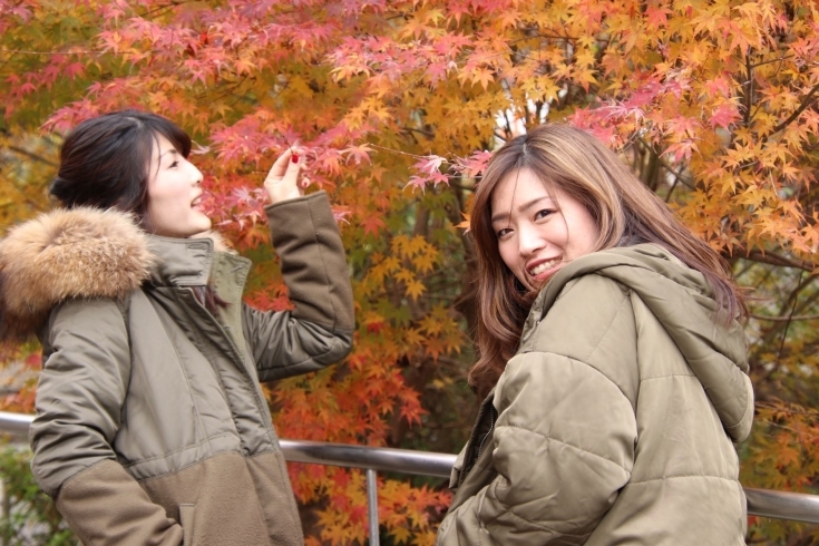 紅葉真っ盛り「紅葉〜プリンセスkasumi＆nana〜②」