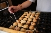お通しの茶碗蒸し・伊達鶏の唐揚げ