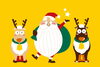 イラスト「クリスマスイベントに出かけたら♪」