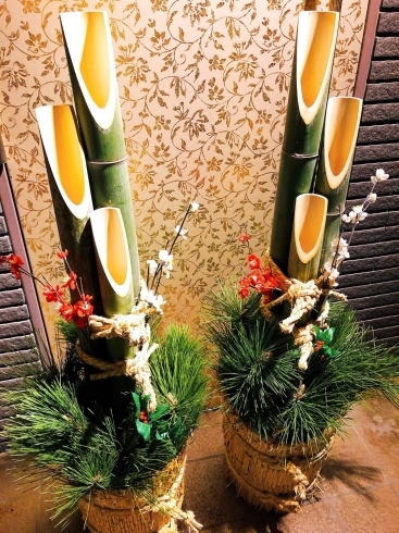 「【浜松】の「松」正月飾りの華♪」