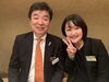 北村雅さんと記念写真「倫理法人会モーニングセミナー」
