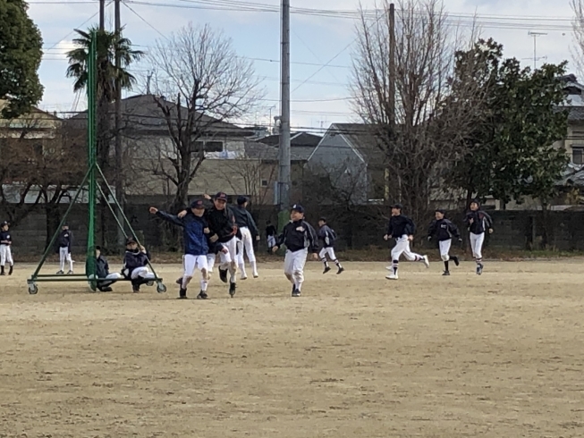 「明日、平日練習を行います。」