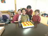 「お客様誕生日‼️。(^○^)‼️。」