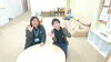 折込チラシ用のスタッフ写真を撮影しました。「お得！入会金無料キャンペーン実施中！！」