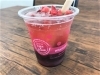 「タピオカドリンク「いちごちゃんソーダ」」