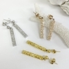 「金属アレルギー対応☆ハワイアンジュエリーデザインピアス」