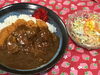 「本日のAランチは　チキンカツカレーです(^.^)」