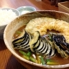 「だんだん」さんで野菜天ぷらのカレーうどん
