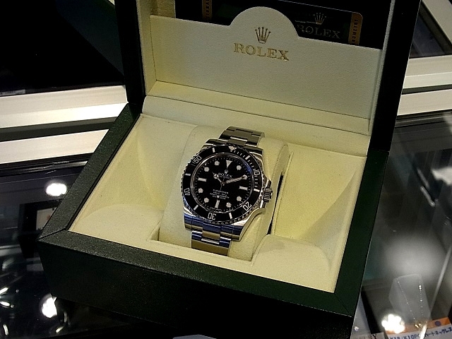 「ロレックス 114060 サブマリーナ・ノンデイト メンズ腕時計 高価買取 稲毛」