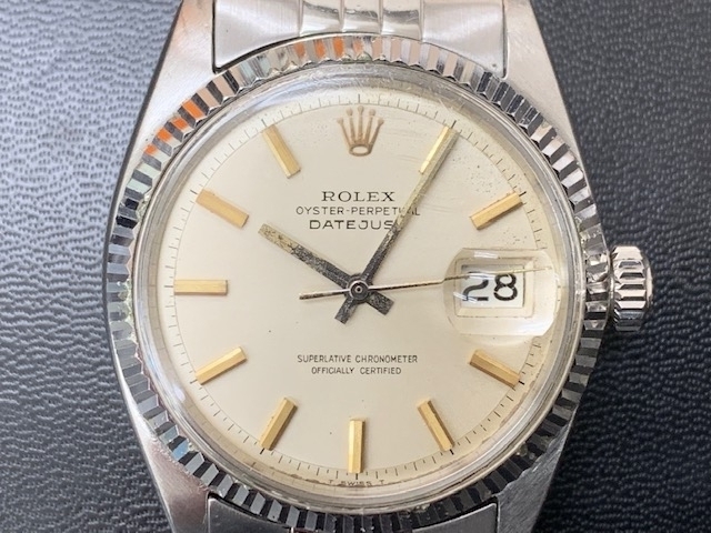 「ロレックス ROLEX デイトジャスト　1601　メンズ腕時計　お買取りさせて頂きました。 　　貴金属、バッグ、時計、切手、ビール券　お売り下さい」