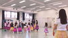準備体操してこれからレッスンだー！「今月の月1回日曜日クラス♫   3月より。。 江戸川区 葛西フラダンス ウクレレ の コロナヘ メ ナー ホアロハ 江戸川区 葛西 臨海町 南行徳 船橋 初心者歓迎 お子様連れ歓迎」
