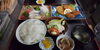 「今日の日替りはカキフライとハムカツです」