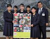 「小松高校生が「令和2年用椿カレンダー」作成にチャレンジ！」