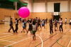 キンボール「ふれあいスポーツ体験実施。」
