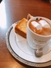 ホットチョコレート(パン付き)「喫茶Parisさんでティータイム」