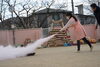 「2月27日総合防災訓練　3月の園庭開放・親子体操・さくらんぼは中止です。」