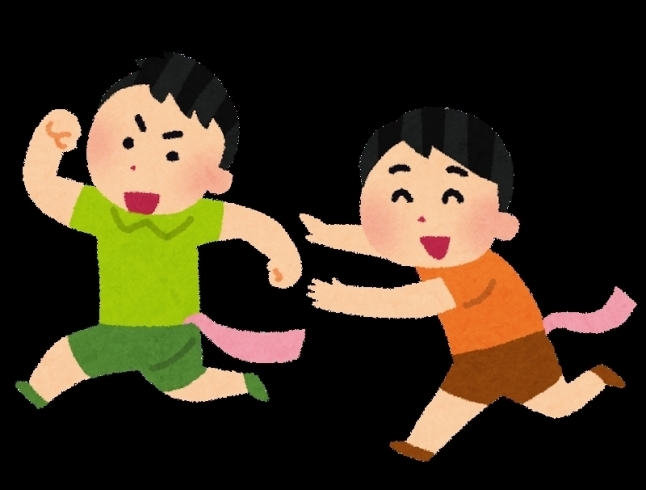 「子どもと遊ぼう！【しっぽとり】」