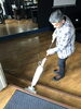 掃除機購入「掃除機で吸い込んじゃえ〜」