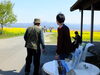 昨年の菜の花案内所の様子「【開催中止】2020年4月7日(火)～24(金)の平日(火・水・木・金)に福島潟「菜の花案内所」を開設します」