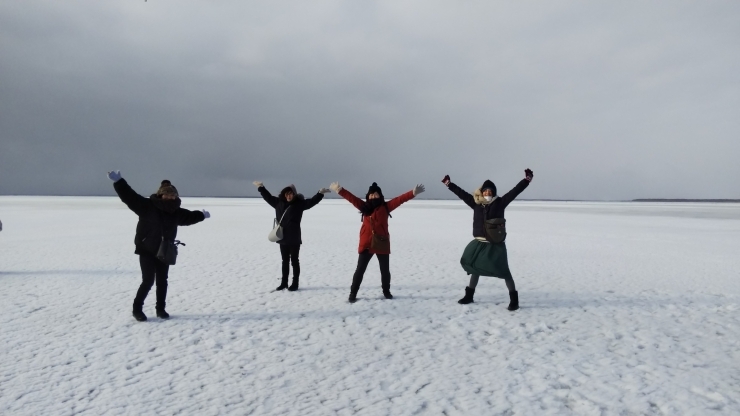 氷平線ミニウォーク「ひがし北海道　冬の大自然と食の旅モニターツアー（別海町と釧路を巡る旅）を終えて②」