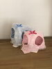 ハーネス胸側から「New  わんこハーネス　^ - ^」