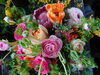 春色でキュートな花束「花束」