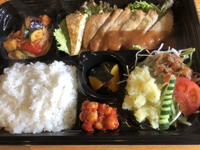 豚ヒレカツ弁当「本日もお弁当テイクアウトやってます」