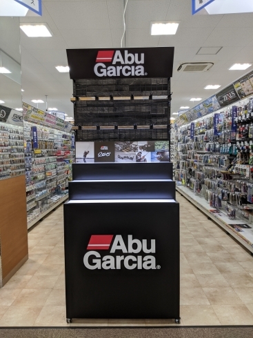 上州屋 東陽町店「～Abu Garcia～店舗什器」