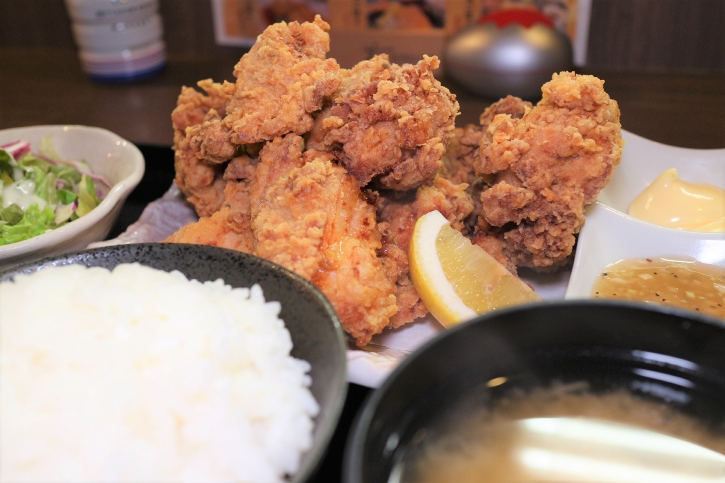 志木駅南口の 酒菜やmaruichi でコスパ最強 若鶏の唐揚げ ランチ 朝霞市 志木市 新座市 和光市のおすすめ人気ランチ特集 まいぷれ 朝霞 志木 新座 和光