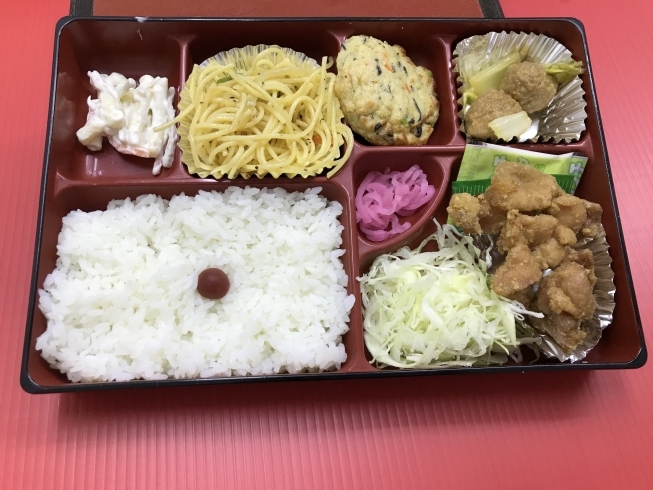 「本日の日替わりお弁当♪」