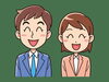 「笑顔で」