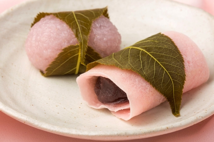 さくら餅「桜の葉」