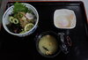 「4月13日(月) 一魚一会のおすすめランチは「漬け丼　温玉付き」です♪」