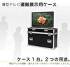 ★ケース一台で二つの用途(^O^)ノ♪「★『薄型テレビ運搬展示用ケース』のご紹介。ケース一台で二つの用途(^O^)ノ」