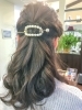 ロングスタイル ヘアカラー ヘアビューロン Hair Make Duoの