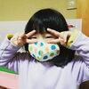 「手作りマスクに大喜び♪(* ´ ▽ ` *)」