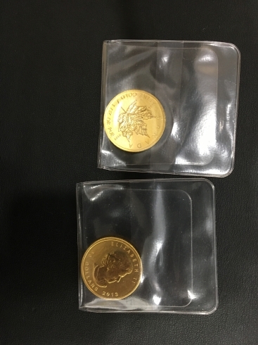 「メープルリーフ金貨　お買取いたしました　【おたからや 相鉄横浜駅前店】」